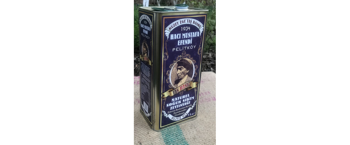 Taş baskı Zeytinyağı 5 lt (2024-2025) mahsulü  zeytinden uretilmistir  Filitre edilmemiştir