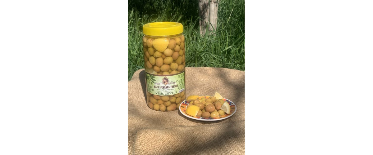 Edremit yeşil kırma zeytin 1 kg  2024 ÜRÜNÜ